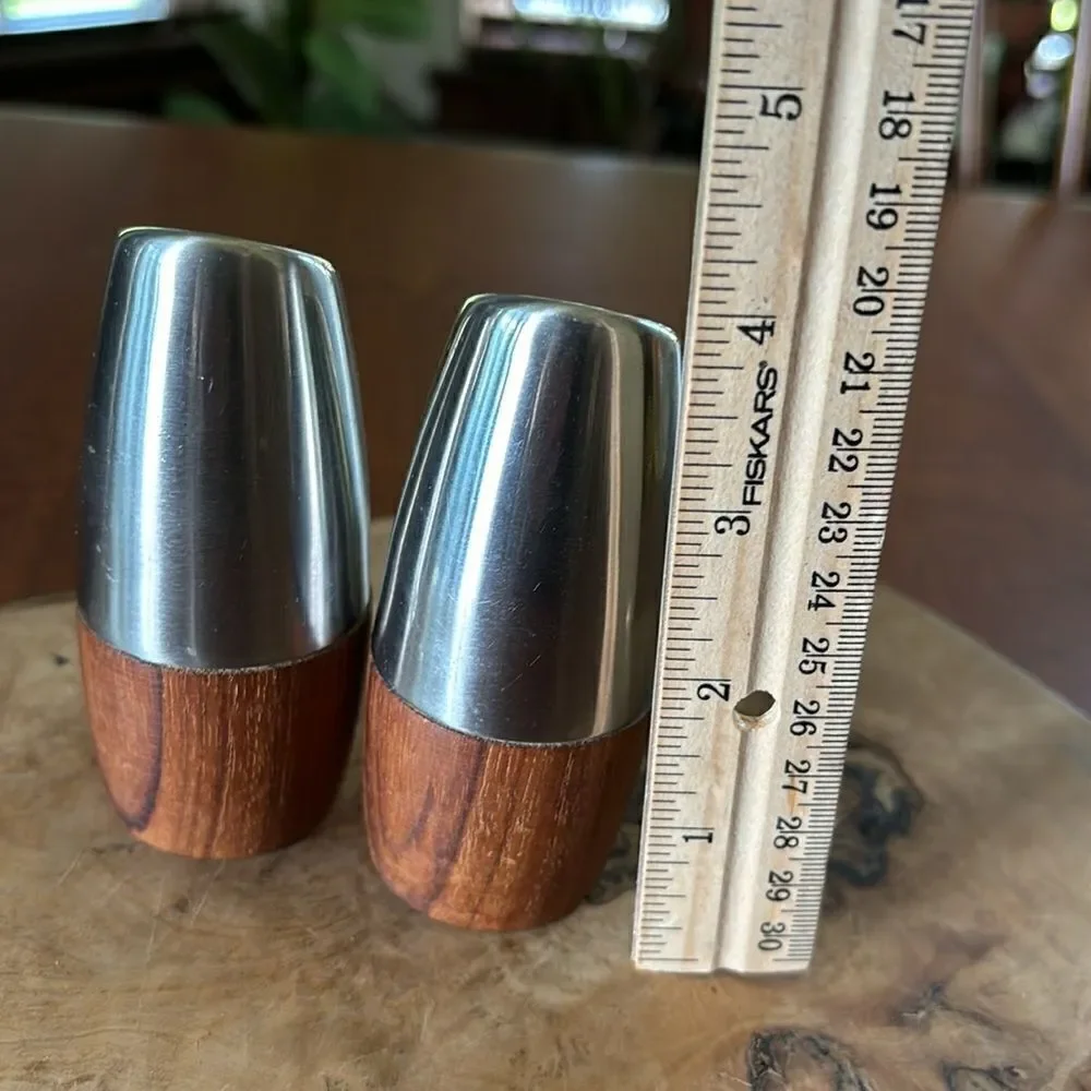 MCM Vintage Modern Arthur Salm Sweden Salt & Pepper Shakers